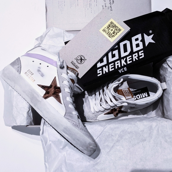 SOLD!💞NIB💌Golden Goose Midstar Sneakers 37 - Picture 3 of 8